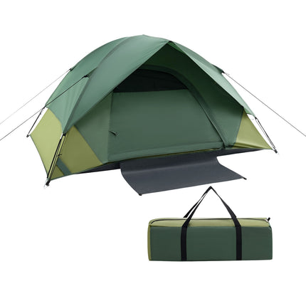 2-Person Camping Tent With Removable Rainfly, Green