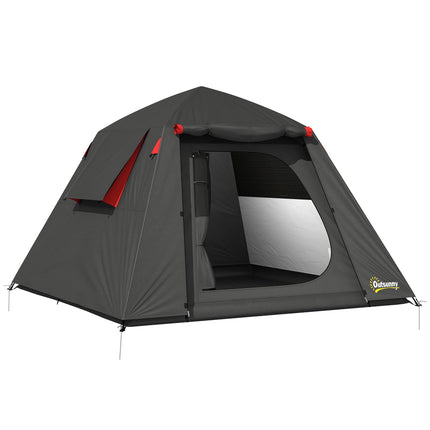 2-Person Dome Tent, Waterproof, 2 Doors, Easy Setup