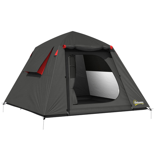 2-Person Dome Tent, Waterproof, 2 Doors, Easy Setup