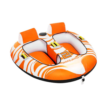 2-Person Towable Tube, 2 Cockpits, 340 lb Capacity