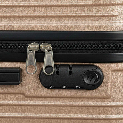 2-Piece Hard-Shell Luggage Set with 360 Wheels