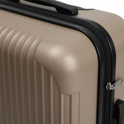 2-Piece Hard-Shell Luggage Set with 360 Wheels