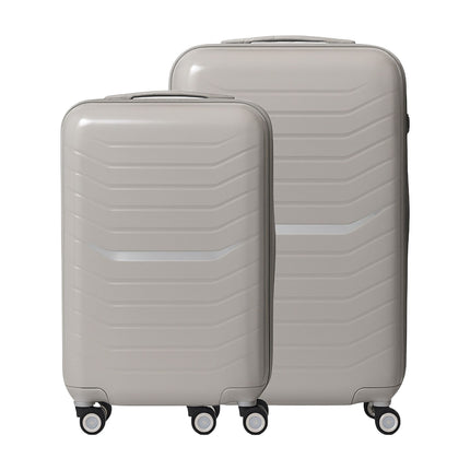 2-Piece Hard-Shell Luggage Set with TSA Lock