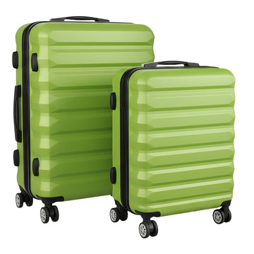 2-Piece Hard-Shell Luggage Set with Wheels