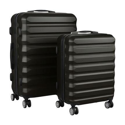 2-Piece Hard-Shell Luggage Set with Wheels