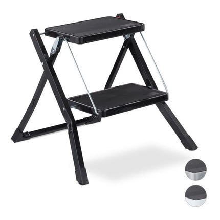 2-step folding stepladder