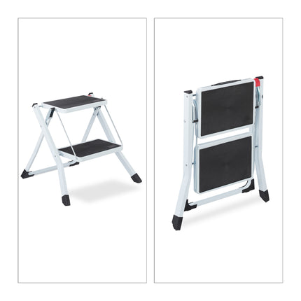2-Rung Folding Step Ladder