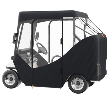 2-Seater Golf Cart Enclosure Cover – 59 in Roof, 600D