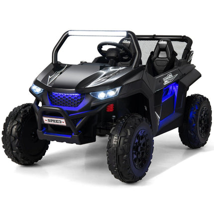 2-Seater Kids Electric Car with Remote, Music, Lights
