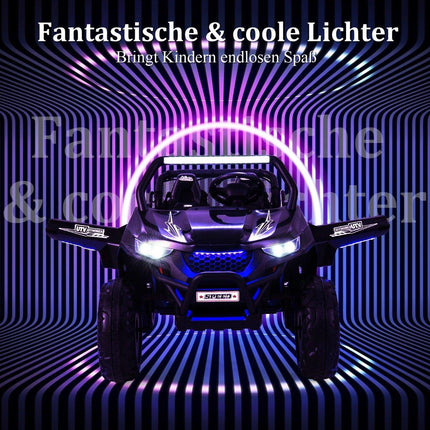 2-Seater Kids Electric Car with Remote, Music, Lights