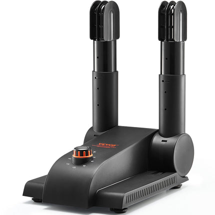 2-Tube Foldable Shoe Dryer With 3-Hour Timer, 170W