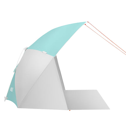 2-in-1 Beach Umbrella – Windbreak, UV, 180 cm Floor