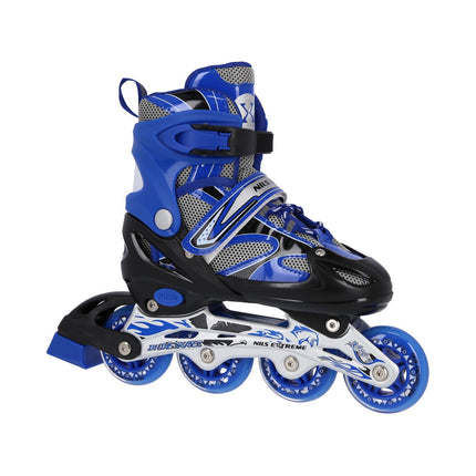 2-in-1 Blue Inline & Ice Skates, Size L (39-42)