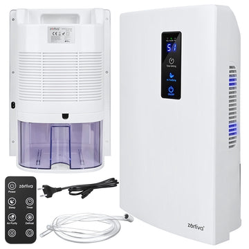 2-in-1 Dehumidifier and Air Purifier with UV and TiO2, 90 W, Up to 30 m2