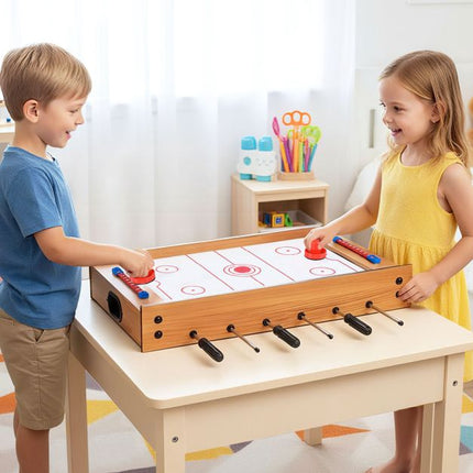 2-in-1 Foosball And Air Hockey Table, 69 cm