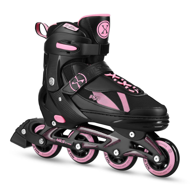 2-in-1 Inline & Ice Skates, Pink, Size M (36-39)