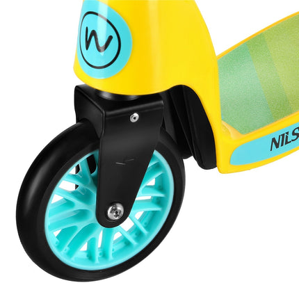2-in-1 Lime Scooter for Kids and Teens