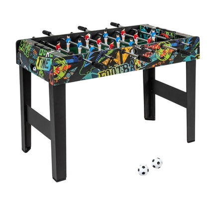 2-in-1 Mini Foosball Table, Detachable Legs, 86cm