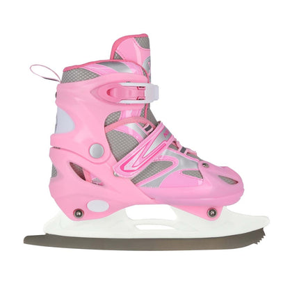2-in-1 Pink Inline & Ice Skates, Size S (31-34)