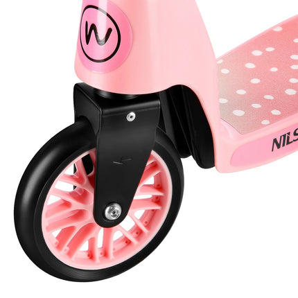 2-in-1 Pink Scooter for Kids