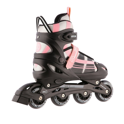 2-in-1 Pink-White Inline & Ice Skates, Size M (35-38)