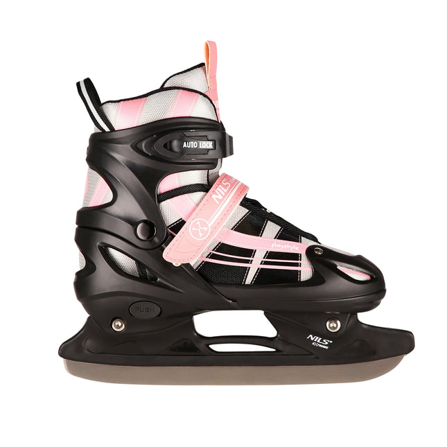 2-in-1 Pink-White Inline & Ice Skates, Size S (31-34)