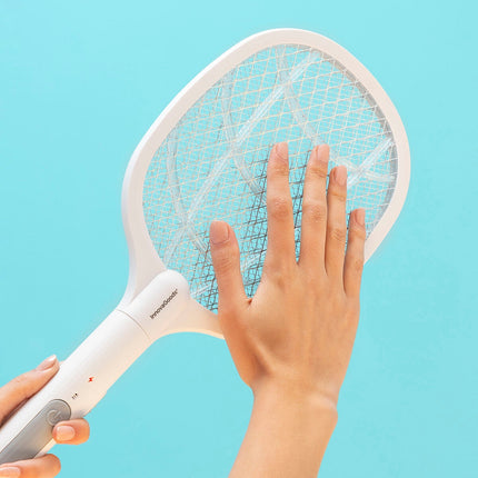 2-in-1 Rechargeable Insect Killing Racket with UV Light KL Rak InnovaGoods
