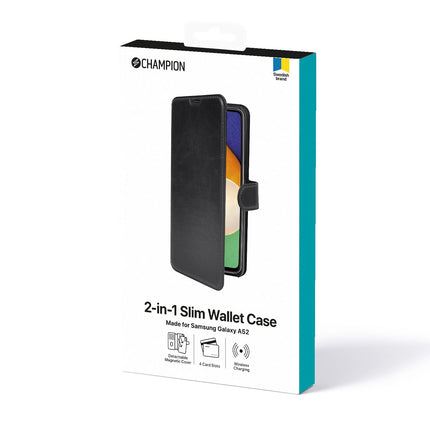 2-in-1 Slim Wallet Case Galaxy A52
