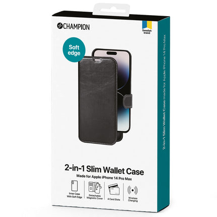 2-in-1 Slim wallet iPhone 14 Pro Max