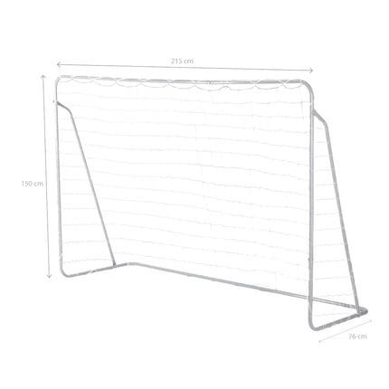 2-in-1 Soccer Goal with Net & Target Panel