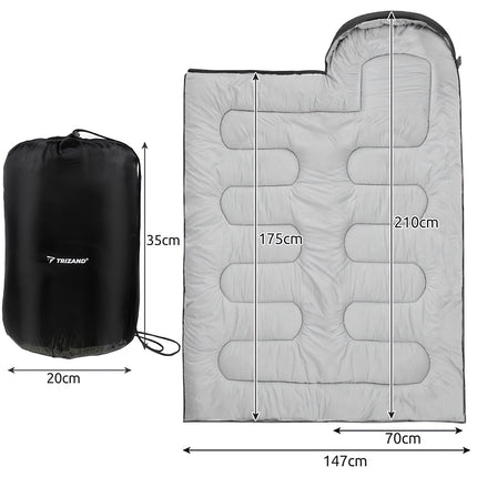 2in1 Trizand 21084 tourist sleeping bag
