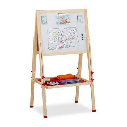 2-in-1 drawing easel for children