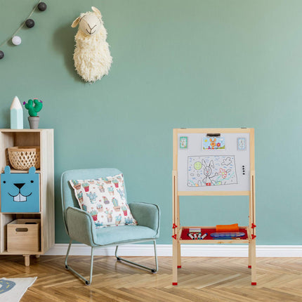 2-in-1 drawing easel for children
