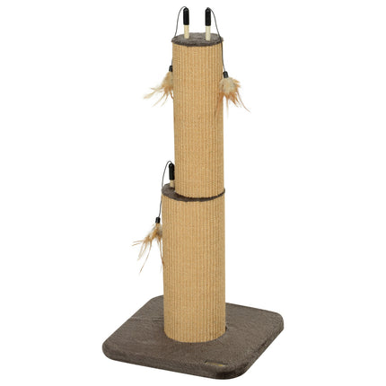 Indoor 78 cm Jute Cat Scratching Post with spring