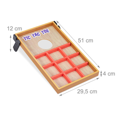 2-in-1 throwing game cornhole & three in a row