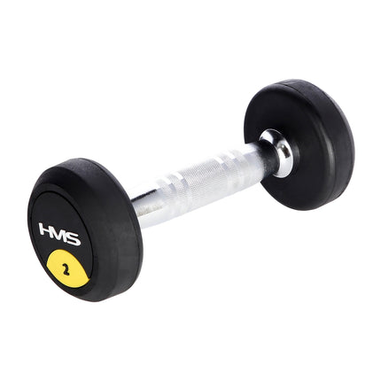 2 kg Rubber Dumbbell – Home Gym Equipment