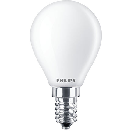 2-pack LED E14 Globe 4.3W (40W) Frost 470lm