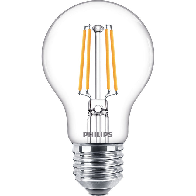 2-pack LED E27 Normal 4.3W (40W) Clear 470lm