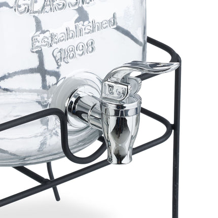 2-pack beverage dispenser with stand 4L