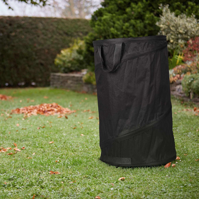 2 pcs. garden bags 120-liter black