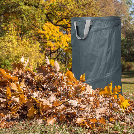 2 pcs. garden sacks 120-litre grey