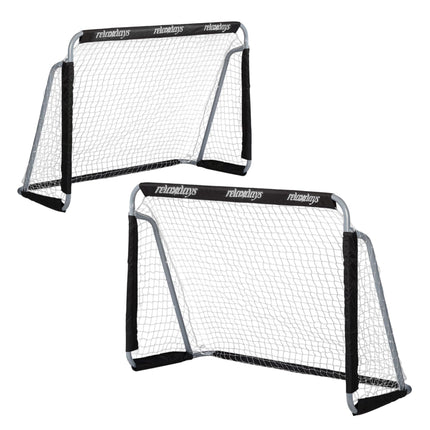 2 pcs. soccer goal in black
