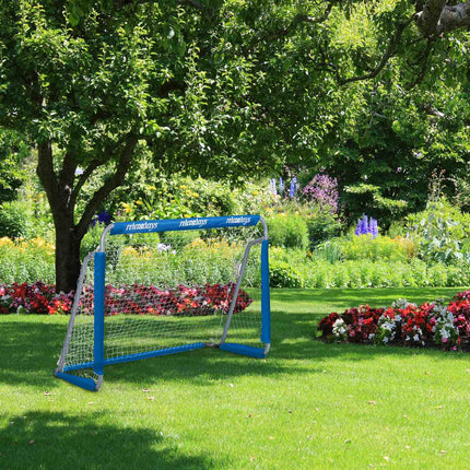 2 pcs. soccer goal in blue