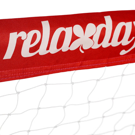 2 pcs. soccer goal in red