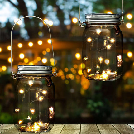2 pcs. solar lanterns with LED