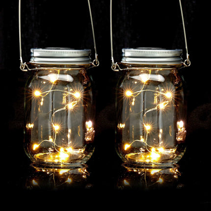 2 pcs. solar lanterns with LED