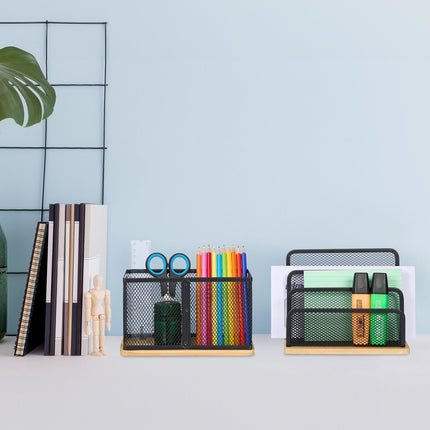 2-piece desk organization set