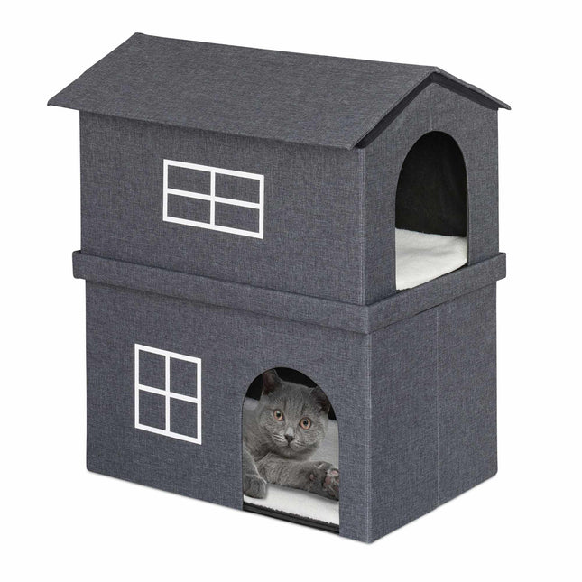 2 storey cat house for indoors