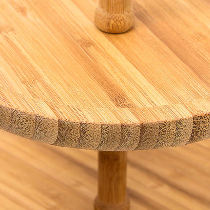 2-tier bamboo tray