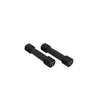 2 x 1 KG Polyurethane Dumbbells, TPU Coating